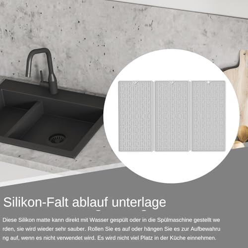 Alfombrilla de silicona protectora para encimeras que estabiliza cristalería y ollas 7
