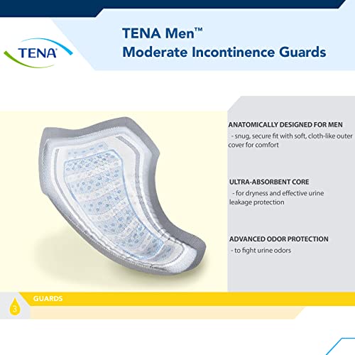 Tena Incontinence Guards For Men, Moderate Absorbency, 48 Count (Pack Of 2) #TOP2