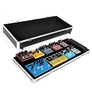 【Product Specifications】 The Ghost Fire T-series pedalboard case is made from ultra-light aluminium alloy and high-density fire-resistant board, weighing only 8.1 lb (3.67 kg). Internal dimensions of 27.5" × 11.6" × 4.2" (69.8 × 29.5 × 10.7 cm) provi...