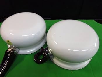 ↓昭和レトロ【新品】レア 箱入り サンコーウェア　ホーロー鍋 両手鍋 サンコーウェア ホーロー両手鍋 モダンオレンジ花柄 各サイズ