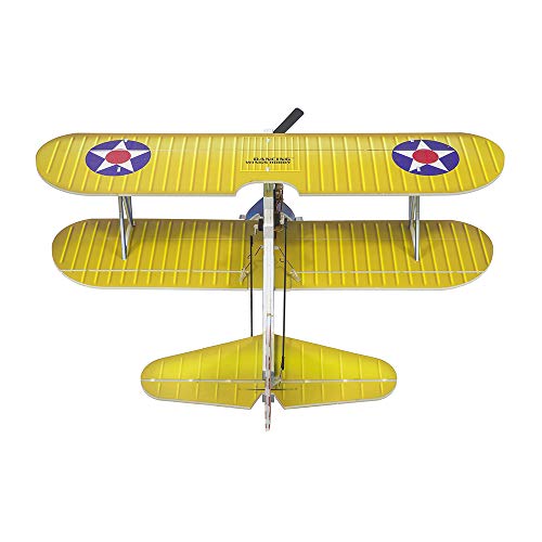 Biplano Stearman PT-17 Kaydet E2502 micro avión RC de 4CH para interior 5