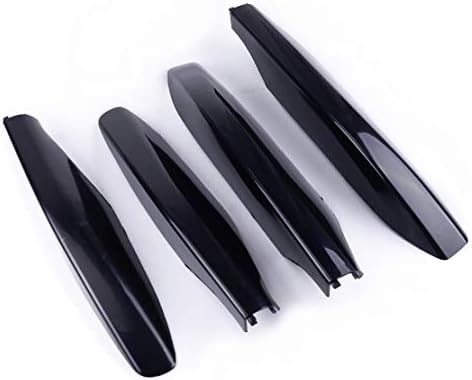 CITALL 4pcs Roof Rack Rail End Cap Cover Fit For Toyota Land Cruiser Prado J120 Lexus GX 470 2003-2009