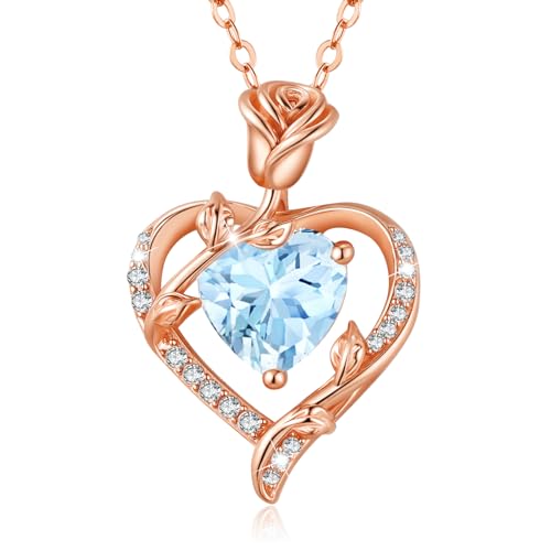 Misumor Collar Mujer Con Rosa Colgante Collar Plata De Ley 925 Joyas Regalo Para Mujer Novia Esposa Madre Aniversario Cumpleaños Navidad San Valentín Misumor Collar Mujer Con Rosa Colgante Collar Plata De Ley 925 Joyas Regalo Para Mujer Novia Esposa Madre Aniversario Cumpleaños Navidad San Valentín