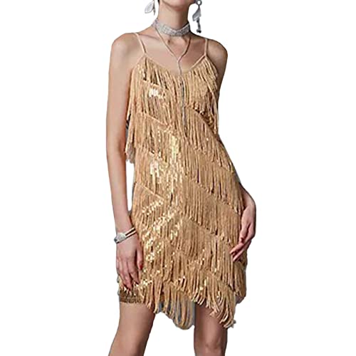 Robe de soirée paillettes et dos nu pour briller en cocktail chic