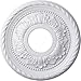 Ekena Millwork CM12PM 12 1/8-Inch OD x 3 5/8-Inch ID x 1-Inch Palmetto Ceiling Medallion