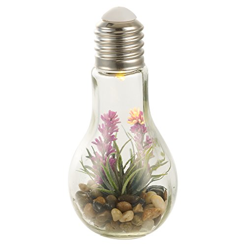 Urbn Living Purple Lavender Plant in LED bulb