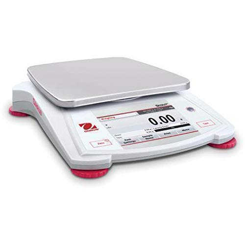 Balanza de precisión Ohaus Scout STX2202 UE - laboratorio portátil balance hasta 2.200 g - 0, 01 g exactamente