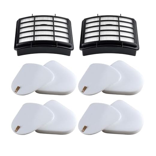 2 HEPA + 4 Foam & Felt Filters Compatible with Shark Navigator Lift-Away NV350, NV351, NV352, NV355, NV356E, NV357, NV360, NV370, NV391, UV440, UV490, UV540, Compare to Part # XFF350 & XHF350