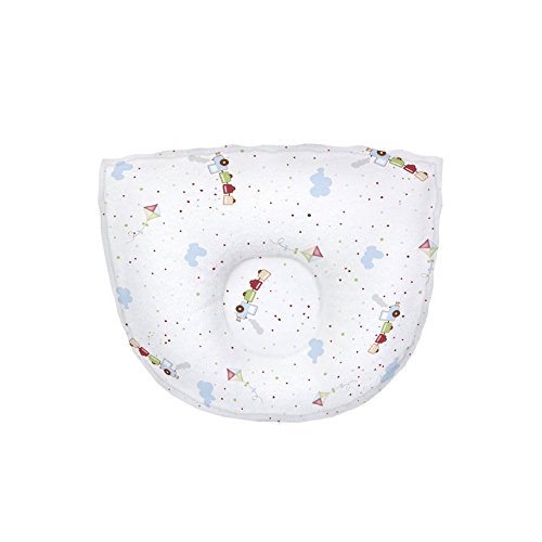 Travesseiro Anatômico Estampado, Papi Textil, Azul, Único