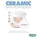 Amuse SEOUL Ceramic Skin Perfector Cushion Foundation (01 PORCELAIN) | Long-lasting, Lightweight, Semi-matte, Flawless Coverage, Hypoallergenic, Vegan, Korean Beauty (15g / 0.52oz.)