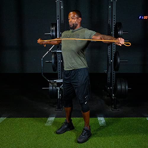 Serious Steel Fitness Assisted 41" Pull-Up Band, Resistance & Stretch Band, Powerlifting Band & Pull-Up Assist Loop Band (#0 Orange - Single Band) #TOP1