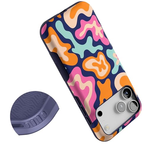 Casely iPhone 17 Pro Max Case | Midnight Color Splash | Abstract Retro | Bold Protective Design | Compatible with MagSafe by Casely - Image 5