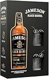 Jameson Bourbon Black Barrel Irish Whiskey Glasses Gift Set, 70 Cl (packaging may vary)