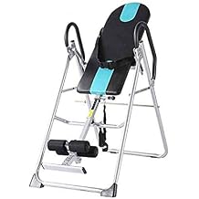 Gravity Heavy Duty Inversion Table Adjustable Protective Strap Back Stretcher Pain Relief Machine - with Headrest Yoga Reverse Stool