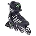 K2 Inline 30E0873 F.I.T. 80 - Patines en línea para Hombre con Bota Blanda K2, Color Negro y Verde