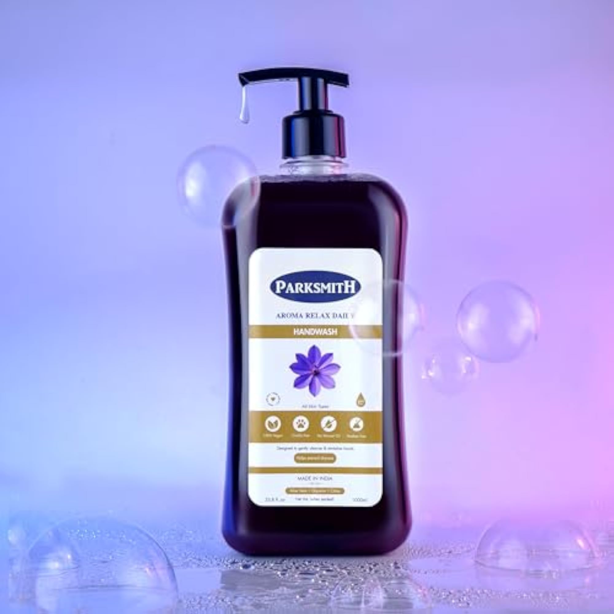 Aroma Relax Daily Liquid Handwash Luxury Pump Bottle 1 Litre