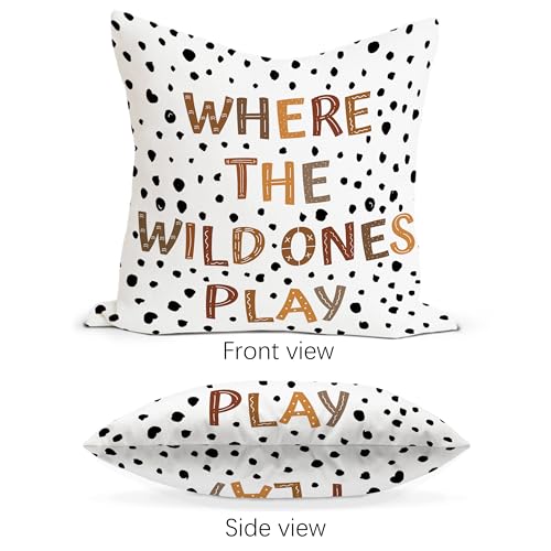 Rusenbao 370 Kids Classroom Nursery Bed Decorative Pillows Covers 18×18 Inch thumb #3