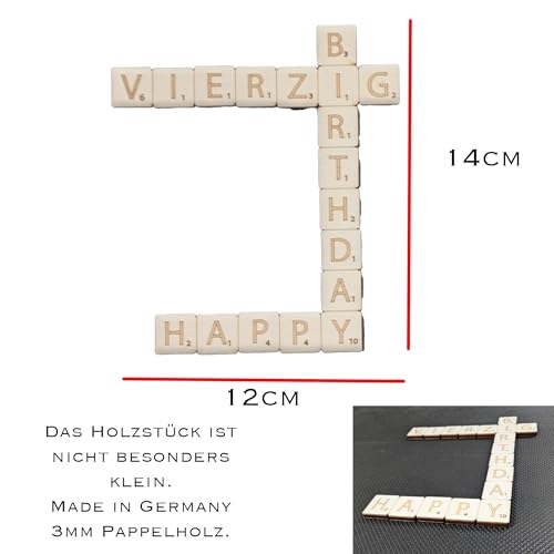 the lazy panda card company Geburtstagskarte 40 für Männer – Lustige Karte mit witzigem Spruch zum runden Geburtstag