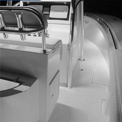 Five Oceans Led Companion Way Light, Marine Courtesy Lights, Square Light For Boat Interior, Deck, Cockpit, Cool White Led, For Pontoon, Fishing Boat, Bass Boat, Yacht, Sailboat, Rvs, Caravan - Fo2313 #TOP6