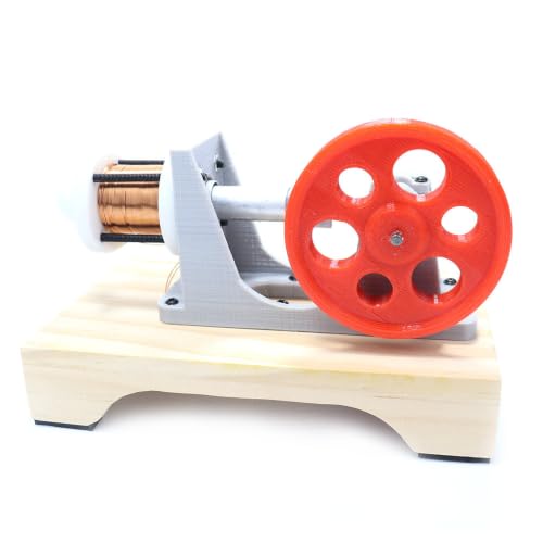 JYSWDZ Single Cylinder Electromagnetic Engine Model Physics Teaching Kit | Piston Electromagnetic Motor Model, Ideal for Physics Teaching, Student Science Experiment Display Project - Image 4