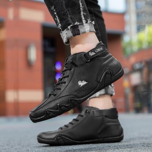 Nevova Shoes for Men, Nevoldeck - Waterproof Winter Orthopedic Shoes, Nevova Orthopedic Shoe for Man, Outdoor Comfy Orthopedic Arch Support Daily Walking Shoes Casual Hiking Ankle Boots3