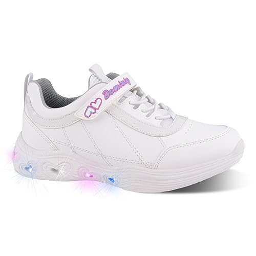 Catálogo para Comprar On-line Tenis de Foquitos los más recomendados. 45 Tenis con Luces para Niña Marca Dominiq Modelo 2544 Blanco 18