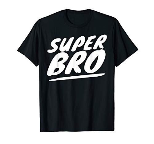 Bruder Super Bro Fun Witz Spruch Lustig Geburtstag Geschenk T-Shirt Cover