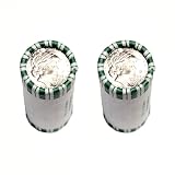 2026 P, D Two 50 Coin Roll Set of Dual Dated 1776-2026 Emerging Liberty Dime Semiquincentennial Coin Collection SemiQ Uncirculated