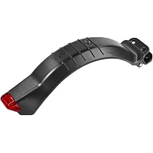 Black ABS Rear Electric Scooter Brake Fender 5.5 inch / 6.5 inch / 8 inch Universal Hook Fender Mudguard Parts