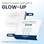 Clean Skin Club Clean Towels XL®, Travel Packs 100% USDA Biobased Disposable Face Towel, Eczema Association Accepted,Dry Wipes, TSA-Approved Travel Essential,10 ct per pack, 3 Packs, 30 Ct Total - Image 3