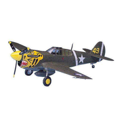 P-40E Warhawk Academy kit de modélisme avec gravures précises et décalques