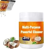 2025 Nuovo detergente multifunzionale per frontali da cucina, detergente per acciaio inossidabile, detergente multiuso, smacchiatore per pentole, rimuove il cibo bruciato senza graffiare, ripristina