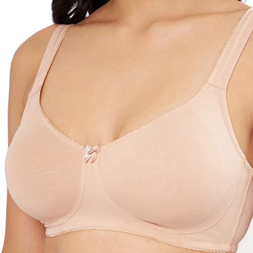 Image of Amante Purple Women Solid Non Padded Wirefree Super Support Bra
