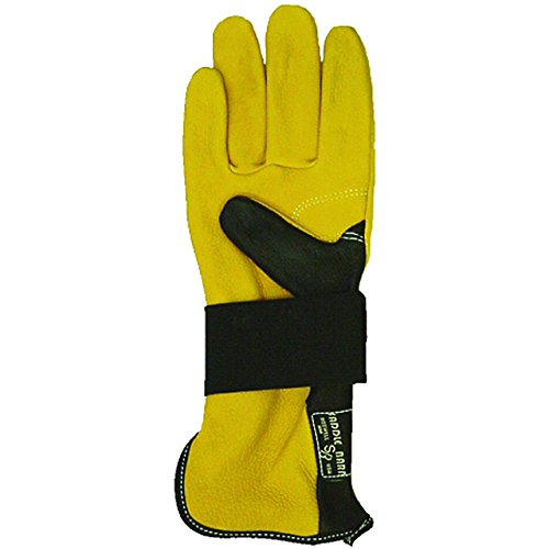 Percussion Rambouillet Gants de Chasse antidérapants en Cuir, Marron, S