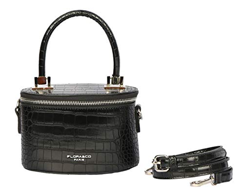 Flora& Co 9592 - Bolso bandolera para mujer, color Negro, talla Einheitsgröße