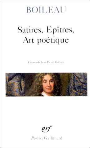 Satires - Épîtres - Art poétique Francais PDF