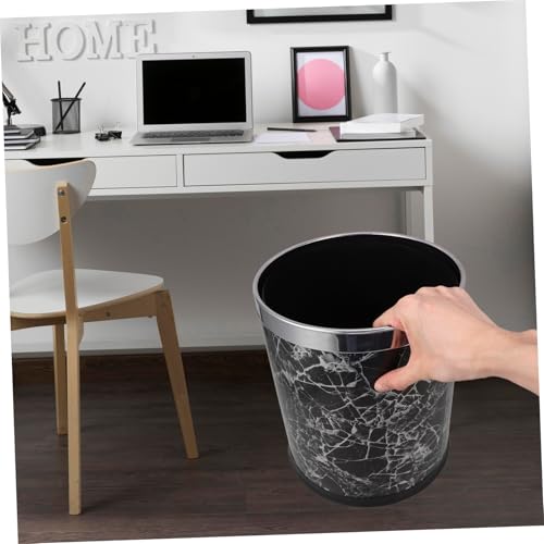 Cabilock Cubo de Basura Acero Inoxidable Negro miniatura 7