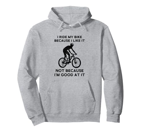 I Ride My Bike Because I Like It Cycling �p�[�J�[