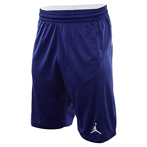 Short de basketball Nike AJXI Jordan pour homme bleu et violet en taille S
