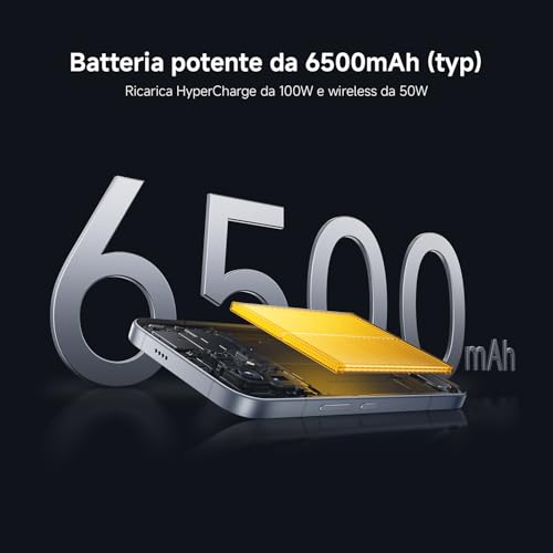 Xiaomi Poco F8 Ultra, Smartphone 16+512 Gb, Display Amoled 6,9" 120Hz, Fotocamera 50MP Light Fusion 950 Con Ois, Audio Sound By Bose, Batteria 6500Mah, Nero, Garanzia 2 Anni, Caricatore Escluso - 5