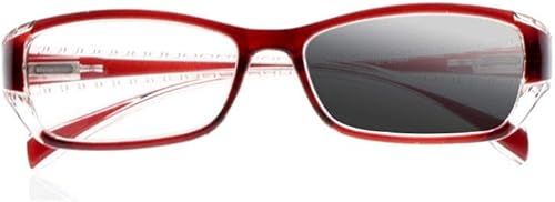 Miniatura 6 de Gafas de lectura bifocales fotocromáticas transición media transparente para mujer