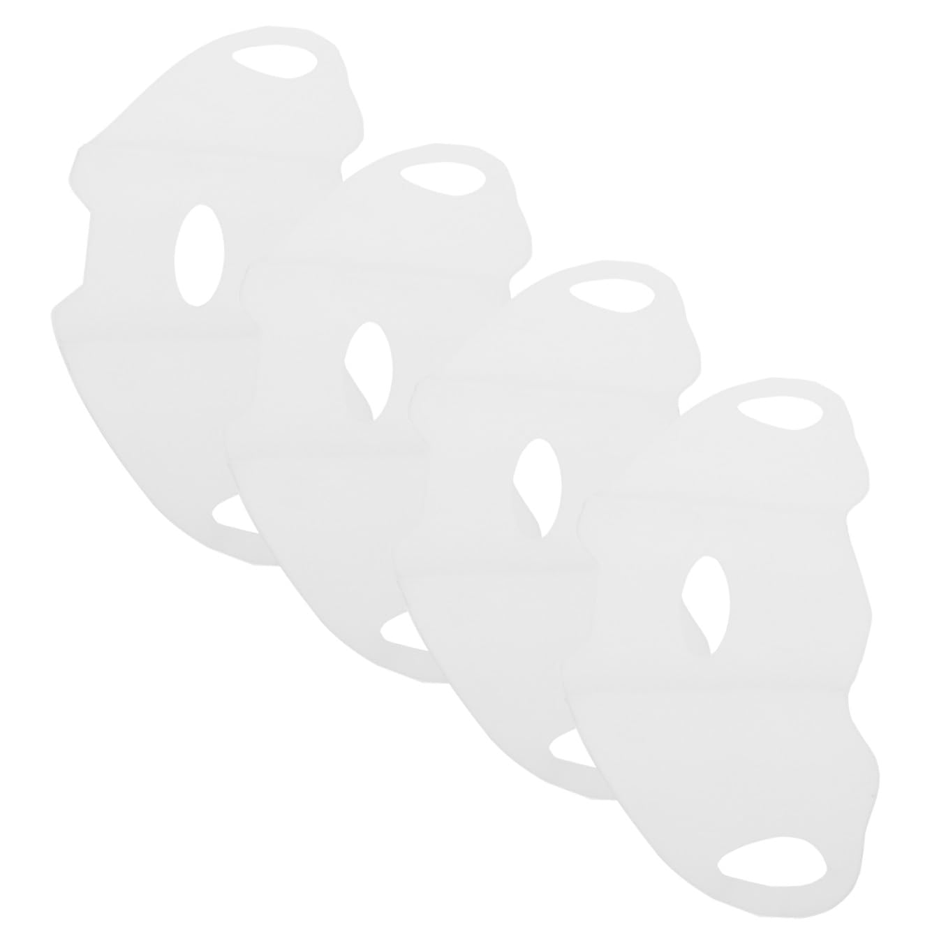 BESPORTBLE 12 Pz Maschera Gel Per Il Viso Copertura Per La Protezione Del Viso Maschera Per Il Viso in Gel Prodotti Skincare Viso Cover Protettiva Tessuto Elastico