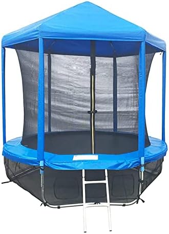 Outdoor Trampoline Canopy Cover - Sun Shade Tent Accessories for Fitness Trampolines, UV Protection, Frame Not Included, Perfect for Summer Fun & Safety