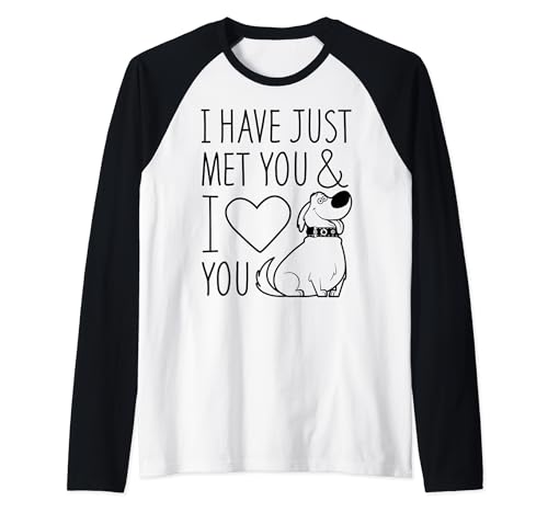 T-shirt Up Pixar Dug Raglan Baseball Tee : Vêtement Disney Collection Originale