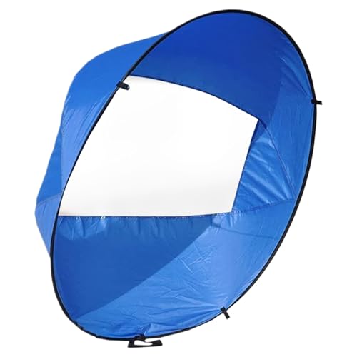 Voile de kayak et de paddle pliable 42 pouces avec fenêtre pour canoë