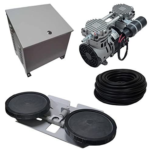Pro Aeration System with Cabinet - 1/2 HP Pond Aerator Pump