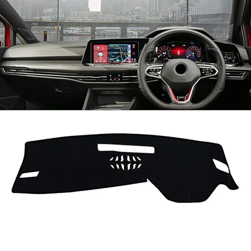 Car Dashboard Cover - for VW Golf 8 MK8 2020 2021 2022 2023 - Non-Slip Dash Mat Dashboard Cover Sunshade Automotive Accessories,