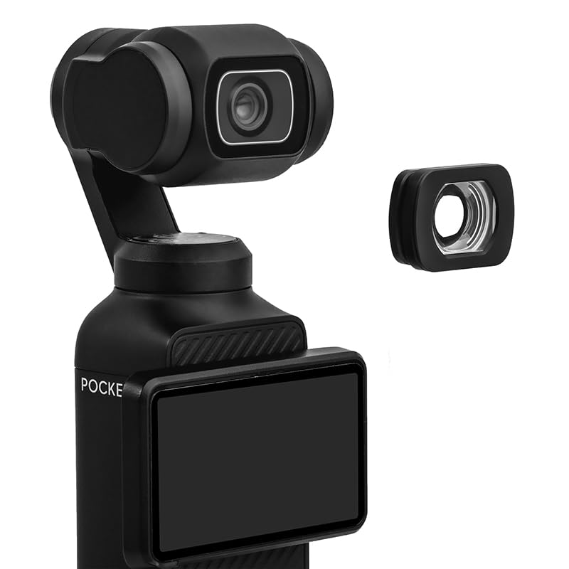 Amazon | DJI POCKET 3 専用 広角レンズ マグネットデザイン 撮影用