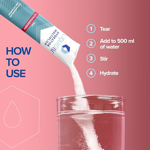image for Liquid I.V. Hydration Multiplier Strawberry Electrolyte Powder Mix | H