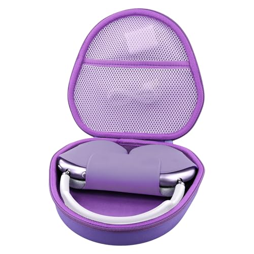 Étui violet khanka pour Apple AirPods Max avec coque antichoc pour casque supra-auriculaire